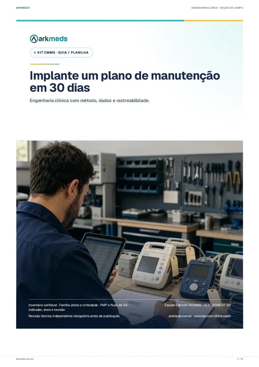 Capa do material Implante um plano de manutenção em 30 dias
